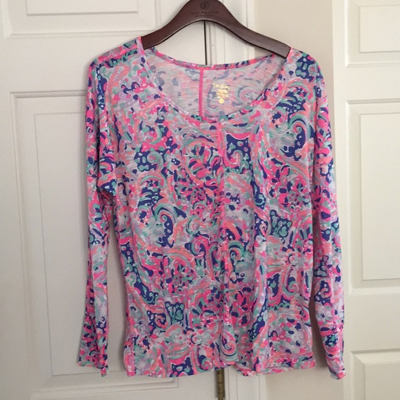Pull Lilly Pulitzer Luxletic Ashlee 1/2 Zip - Femme, Taille XL, Bleu Marine - Neuf Avec étiquette